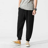 Men's Summer Loose Cotton Linen Pants