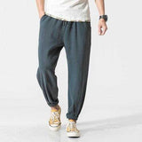 Men's Summer Loose Cotton Linen Pants