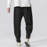 Men's Casual Baggy Cotton Linen Harem Pants