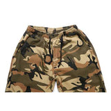 Mens Sports Drawstring Camouflage Wearable Long Cargo Pants