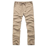 Men's Casual Cotton Linen Loose Pants