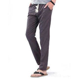 Summer Breathable Linen Cotton Pants