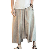 Fashion Men's Large Size Calf-Length Pants