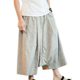 Fashion Men's Large Size Calf-Length Pants