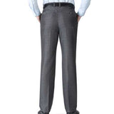 Mens Loose Thin Full Length Zipper Fly Pants