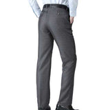 Mens Loose Thin Full Length Zipper Fly Pants