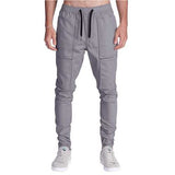 Men Fashion Loose Cotton Mid Rise Harem Outdoor Pants