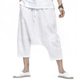 Men's Chinese Style Loose Ankle Length Harem Pants