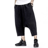 Men's Chinese Style Loose Ankle Length Harem Pants