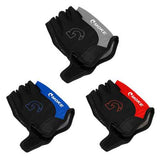 MOKE Cycling Mountain Road Bike Bicycle Gloves Half Finger Anti-slip Unisex Gloves