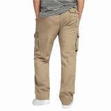 Large Size Big Pocket Loose Washed Cargo Pants