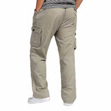 Large Size Big Pocket Loose Washed Cargo Pants