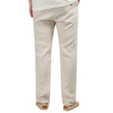 Chinese Style Men's Linen Cotton Casual Pants