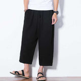 INCERUN Men's Fashion Casual Solid Color Loose Pants