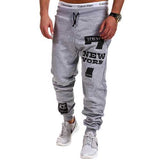 Men's Cotton Sports Loose Elastic Waist Track Pants