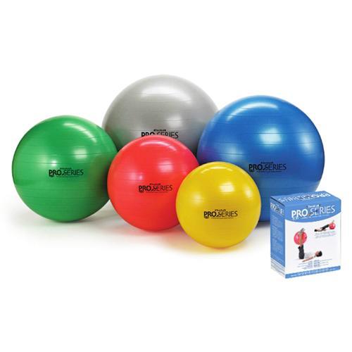 Pro-Series Exercise Ball Slow-Deflate Yellow 45cm.