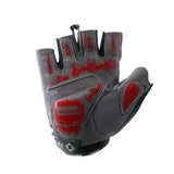 Inbike Cycling Gloves Half Finger Gloves -Male Black Red Blue