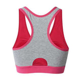 Women Cotton Breathable Push Up Professional Running Sport Yoga Bra