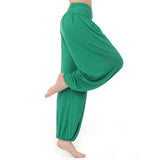 Plus Size Women Multicolor Loose Workout Pants