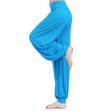 Plus Size Women Multicolor Loose Workout Pants