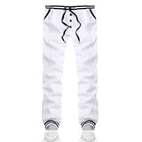 Men's Single Breasted Solid Color Elastic Waist Drawstring Sport Sweatpants Jogger Pants