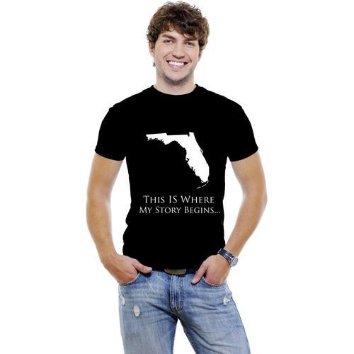 Florida- This Is Where My Story Begins... Men T-Shirts
