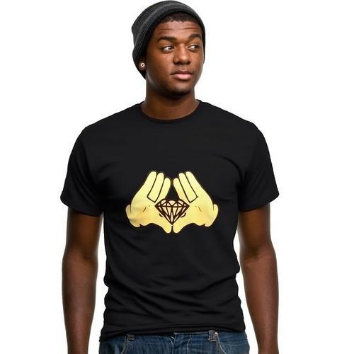 Diamond Cartoon Hands T-Shirt