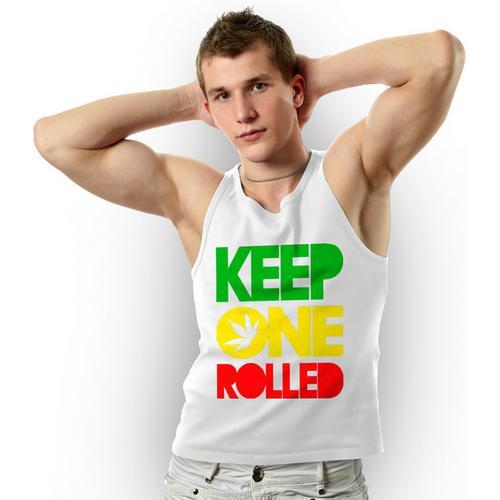 Keep One Rolled Tank Top