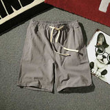 Summer Breathable Brief Drawstring Thin Shorts