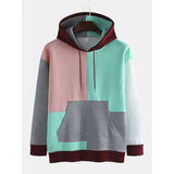 Streetwear Colorblock Panel Hoodies