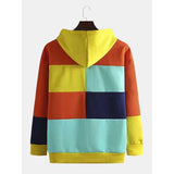 Streetwear Colorblock Panel Hoodies