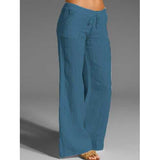 Woman Casual Solid Pants