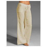 Woman Casual Solid Pants