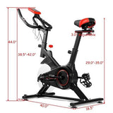 Indoor Workout LCD Display Cycling Exercise Fitness Cardio Bike