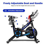 LCD Display Fitness Cardio Workout Cycling Exercise Bike