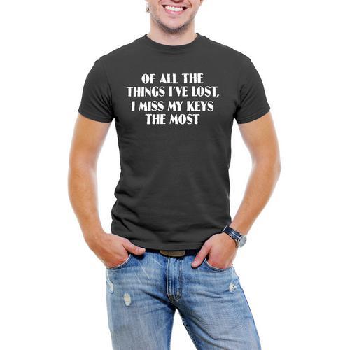 All Things Lost Men T-Shirt Soft Cotton Short Sleeve Tee