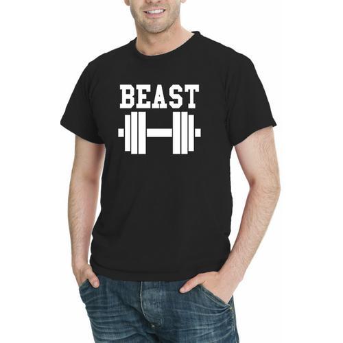 Beast Men Funny T-Shirt Assorted Colors Sizes S-5XL